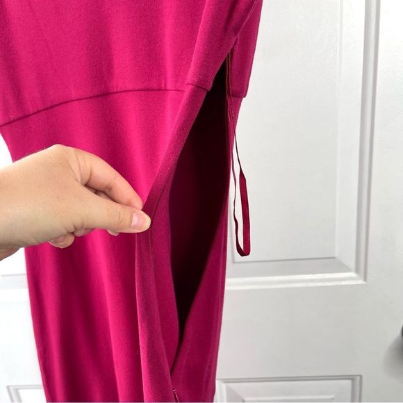 Diane Von Furstenberg Jori Magenta Pink Size 12 - Picture 4 of 7